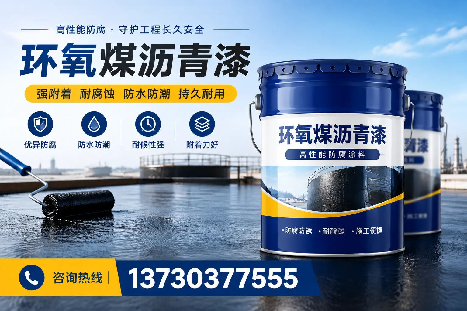 如何判断环氧煤沥青漆的质量?古塔消费者指南